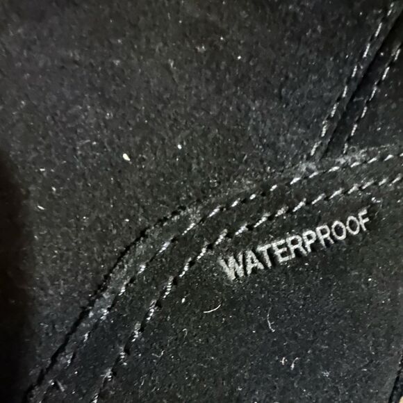 Sorel Lennox Lace Up - Boots - Black - Women's - Size 6. Black suede waterproof - Picture 11 of 11